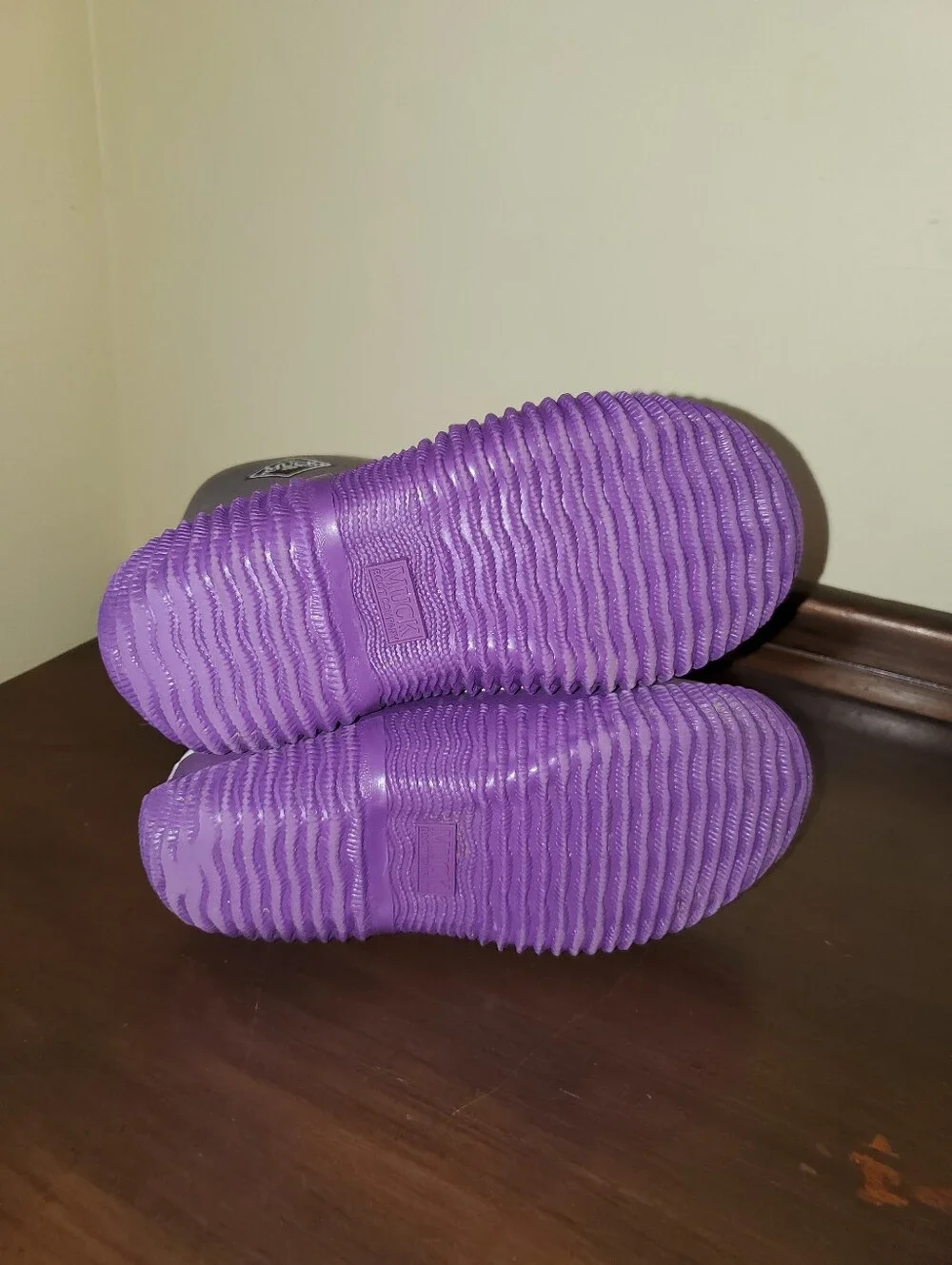 Muck Boot Company Purple Hale Neoprene Rain Boots Sz 13